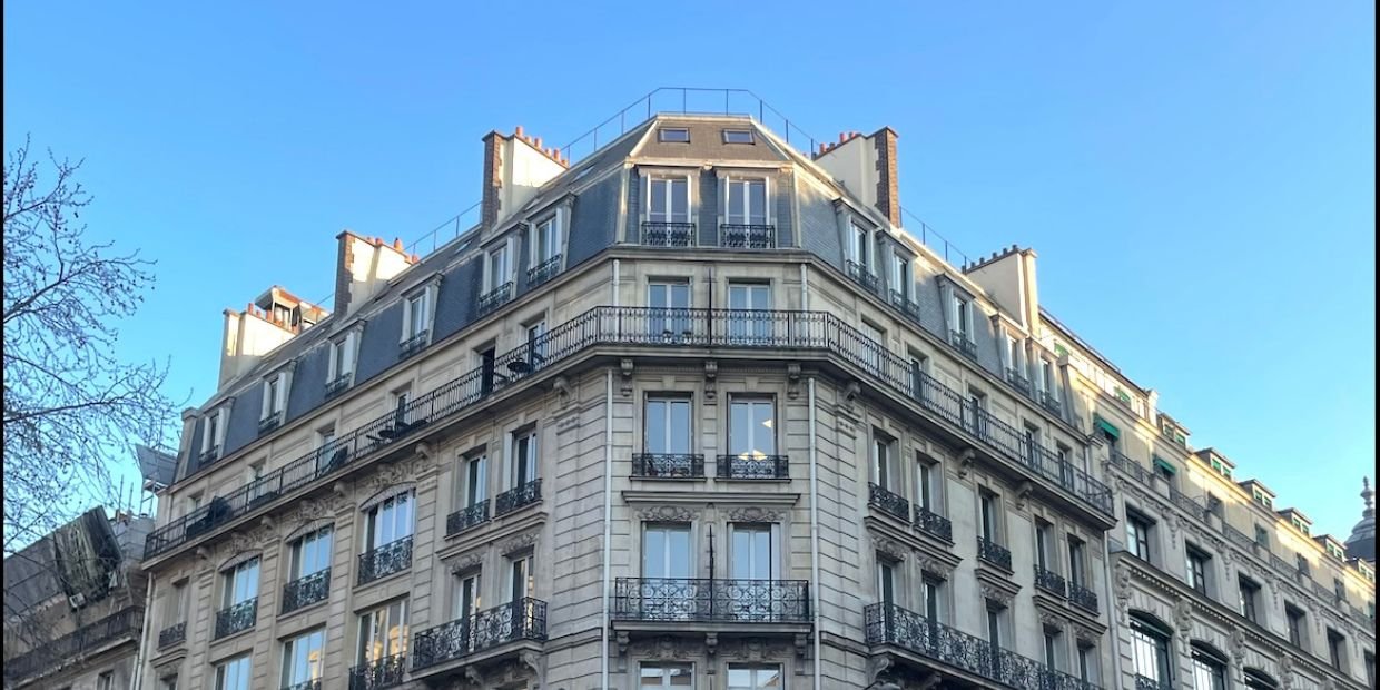 French apartment building