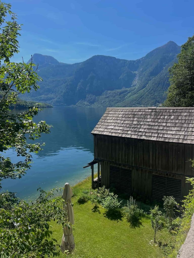 The Alpine Village in Gosau.